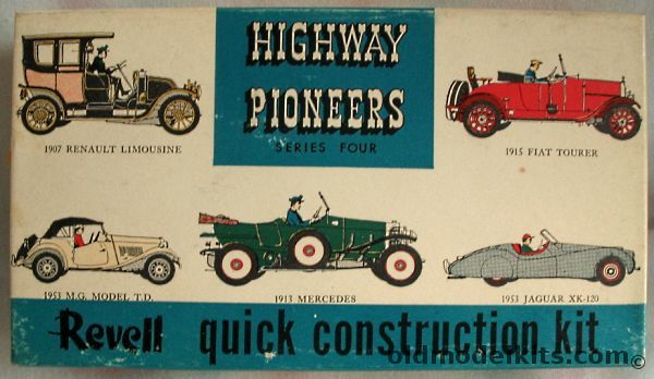 Revell 1/32 1953 M.G. (MG) TD -  Highway Pioneers Series 4, H50-69 plastic model kit